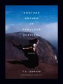 "Another Anthem of Fabulous Survival Poems, T.S. Leonard, Foreword by Meg Day." Person im schwarzen Kleid auf einem Hügel.