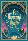 "Stories are not fragile, and hope can be as strong as steel." Text: "A Thousand Nights." Name: Nafiza Azad, Intisar Khanani.