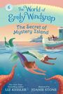 "The World of Emily Windsnap: The Secret of Mystery Island." Eine Meerjungfrau schwimmt neben einem Boot, Tentakel im Vordergrund.