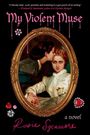 „My Violent Muse“ und „Rosie Sycamore“ sind in auffälliger Schrift. Ein Gemälde zeigt zwei Frauen in inniger Pose.