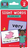 Scholastic: Bob Books - Sight Words Flashcards Phonics, Ages 4 and Up, Kindergarten (Stage 2: Emerging Reader), Buch