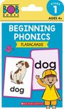 Scholastic: Bob Books - Beginning Phonics Flashcards Phonics, Ages 4 and Up, Kindergarten (Stage 1: Starting to Read), Buch