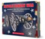 "Revolutionary War: America's War for Independence: A Visual History." Eine Kanone auf sternenbedecktem Hintergrund.