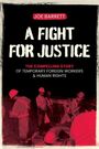 „Joe Barrett: A Fight for Justice. The compelling story of temporary foreign workers & human rights.“ Vier Arbeiter.