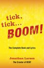 tick tick ... BOOM!, Buch
