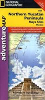 National Geographic Maps - Adventure: Yucatan Peninsula: Riviera Maya Map [Mexico], KRT