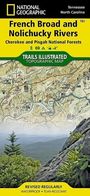 National Geographic Maps: French Broad and Nolichucky Rivers Map [Cherokee and Pisgah National Forests], KRT