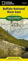 National Geographic Maps - Trails Illustrated: Buffalo National River East Map, KRT