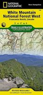 National Geographic Maps - Trails Illustrated: White Mountain National Forest West Map [Franconia Notch, Lincoln], KRT