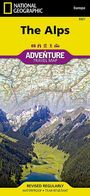 National Geographic Maps: Alps Map, KRT