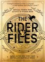 „The Rider Files“ in großer Schrift. Goldene, verziert mit Wolken und einem kleinen schwarzen Drachen.