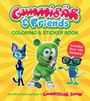 Toonz Animation USA Inc: Gummibar & Friends Coloring & Sticker Book, Buch