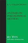 R G Collingwood: An Essay on Philosophical Method, Buch