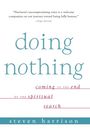 Steven Harrison: Doing Nothing, Buch
