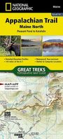 National Geographic Maps: Appalachian Trail: Maine North Map [Pleasant Pond to Katahdin], KRT