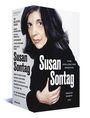 Buchcover mit großem Text: „Susan Sontag“, „The Collected Essays“. Ein Porträt einer nachdenklichen Frau.