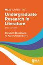 Elizabeth Brookbank: MLA Guide to Undergraduate Research in Literature, Buch