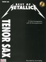 Metallica: Best Of Metallica For Tenor Sax, Noten