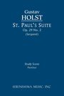 Gustav Holst: St. Paul's Suite - Study score, Buch