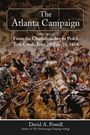 "The Atlanta Campaign: From the Chattahoochee to Peach Tree Creek, June 28–July 20, 1864" von David A. Powell. Soldaten in Schlacht.