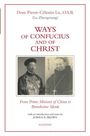Pierre-Célestin Lu: Ways of Confucius and of Christ, Buch