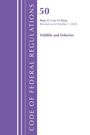 Office Of The Federal Register: Code of Federal Regulations, Title 50 Wildlife and Fisheries 17.1-17.95(a), Revised as of October 1, 2025, Buch