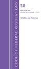 "CODE OF FEDERAL REGULATIONS", "50", "Parts 18 to 199", "Revised as of October 1, 2025", "Wildlife and Fisheries". Lila Streifen links.