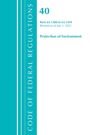 Office Of The Federal Register: Code of Federal Regulations, Title 40 Protection of the Environment 63.1200-63.1439, Revised as of July 1, 2021, Buch