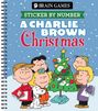 Publications International Ltd: Brain Games - Sticker by Number: A Charlie Brown Christmas, Buch