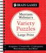 Publications International Ltd: Brain Games - Merriam-Webster's Variety Puzzles Large Print, Buch