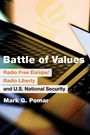 „Battle of Values: Radio Free Europe/Radio Liberty and U.S. National Security,“ Autor: Mark G. Pomar. Hintergrund: Laptop-Tastatur.