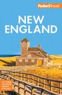 Text: "NEW ENGLAND", "Easy Planning, Local Writers, Itineraries, Helpful Maps". Ein hölzernes Haus an einem sonnigen Küstenpfad.