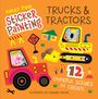 Edward Miller: First Fun Sticker Painting: Trucks and Tractors, Buch