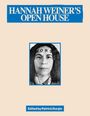 Hannah Weiner: Hannah Weiner's Open House, Buch