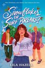 „Snowflakes or Surf Breaks?“ Illustration mit drei Menschen: eine Frau in Winterkleidung, zwei Männer am Strand.