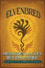 "ELVENBRED" in großen Buchstaben oben. Darunter "Mercedes Lackey Ben Ohlander". Hintergrund: dekoratives Muster.