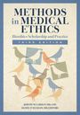 METHODS IN MEDICAL ETHICS. Verschiedene bunte Vogel-Silhouetten auf beigem Hintergrund.