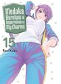 „Medaka Kuroiwa is Impervious to My Charms“ und „15 Ran Kuze“. Illustration einer Person in sportlicher Kleidung.