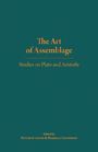 „The Art of Assemblage: Studies on Plato and Aristotle“, herausgegeben von Pavlos Kontos und Mariska Leunissen. Dunkelgrüner Hintergrund.
