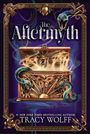 "The Aftermyth" - eine Schatztruhe mit leuchtendem Inhalt, Schlangen und mythologischen Verzierungen, illustriert.
