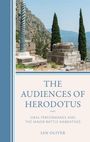 "The Audiences of Herodotus: Oral Performance and the Major Battle Narratives" von Ian Oliver. Steinsäulen und Zypressen im Hintergrund.