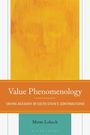 Mette Lebech: Value Phenomenology, Buch