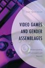 Text: "Sian Tomkinson. Video Games and Gender Assemblages. Understanding #Gamergate and Beyond." Weiche Farben, Gamecontroller, Tastatur.