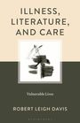 ILLNESS, LITERATURE, AND CARE. Vulnerable Lives. ROBERT LEIGH DAVIS. Abstrakte Schwarz-Weiß-Illustration zentral.