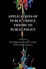 : Applications of Public Choice Theory to Public Policy, Buch