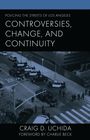 Aufschrift: "Policing the Streets of Los Angeles: Controversies, Change, and Continuity." Bild: Polizei in einer Straßenszene.