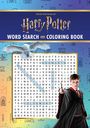 Editors of Thunder Bay Press: Harry Potter Word Search and Coloring Book, Buch