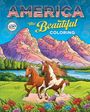 Editors Of Thunder Bay Press: America the Beautiful Coloring, Buch