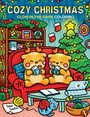 Editors Of Thunder Bay Press: Cozy Christmas Glow-In-The-Dark Coloring, Buch