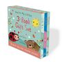 "You're My Little 3-Book Gift Set." Drei Pappbücher, fröhliche Illustrationen mit Tieren und Sonne.